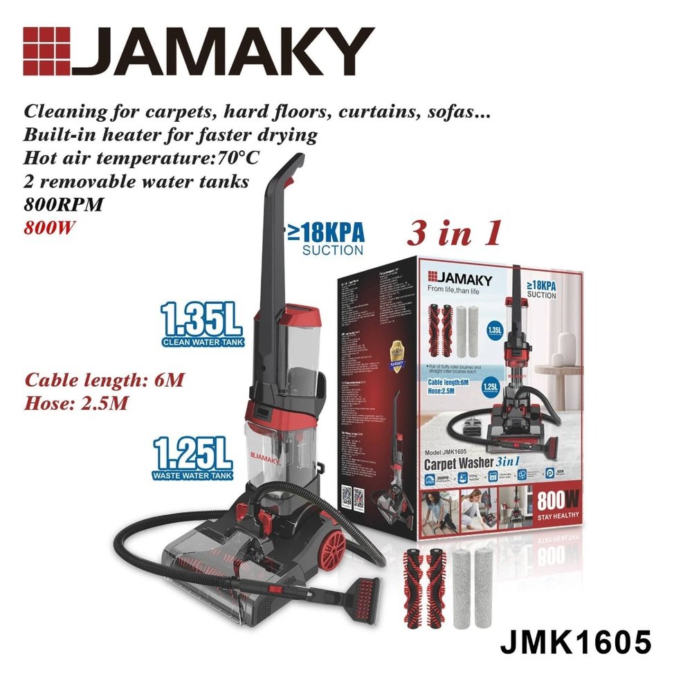 JAMAKY-JMK1605-WooCommerce-1000x1000 مكنسة 3*1 للأتربة والسوائل وتنظيف السجاد - الصورة 1